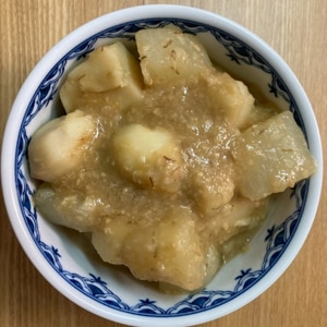 里芋と大根の甘味噌煮